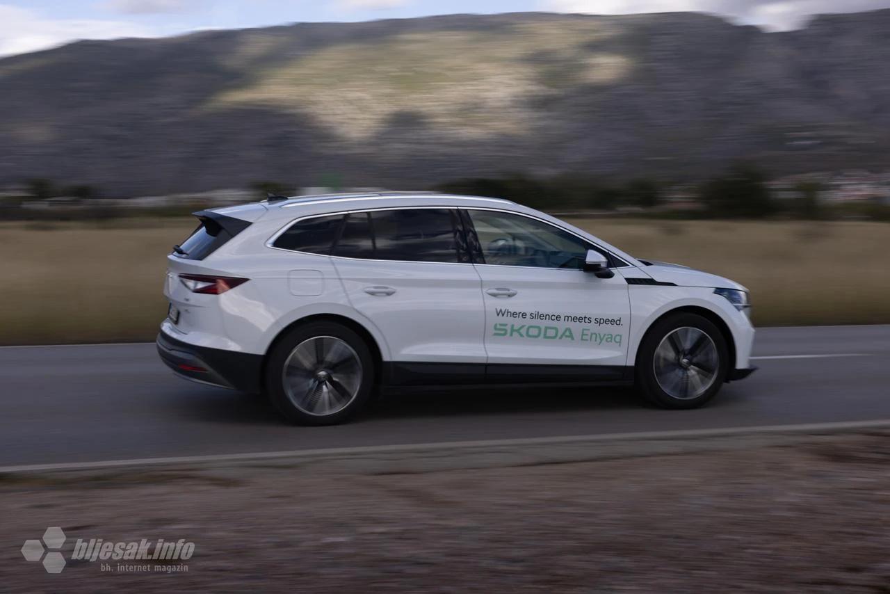 Vozili smo Škoda Enyaq iV 80 4X4