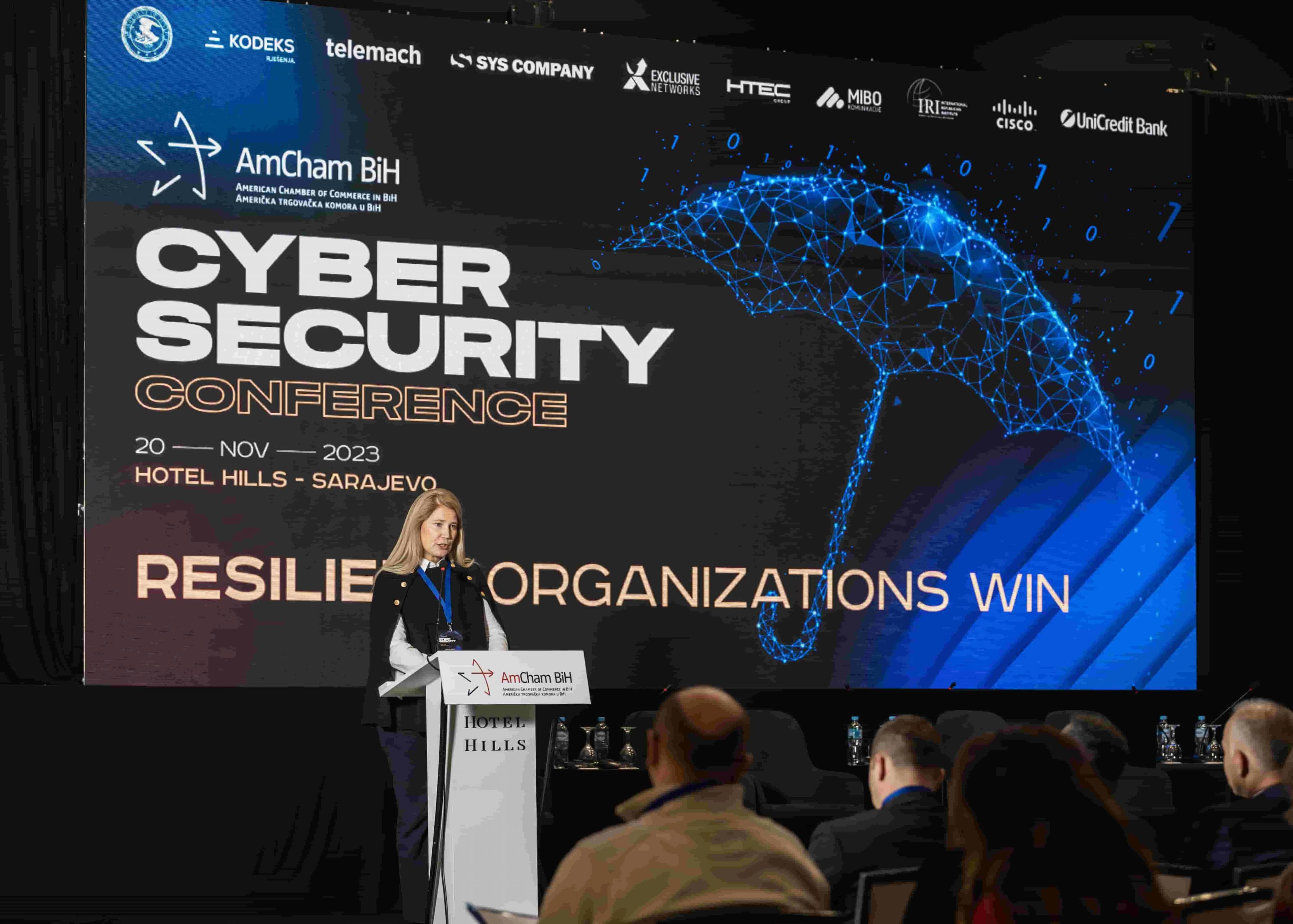 Održana treća AmCham BiH Cyber Security konferencija: "Otporne organizacije pobjeđuju"