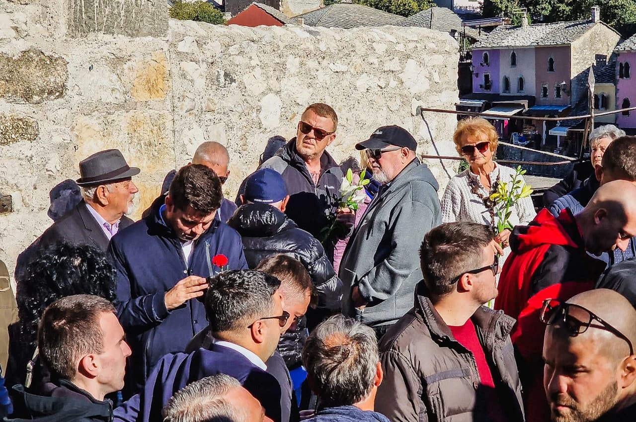 Obilježavanje 30. godišnjice rušenja Starog mosta