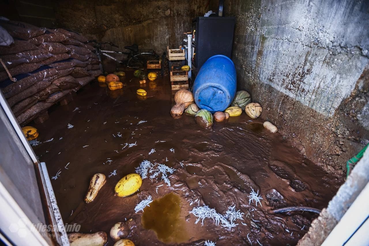 Mještani Međina ne pamte ovakvu bujicu nakon kiše