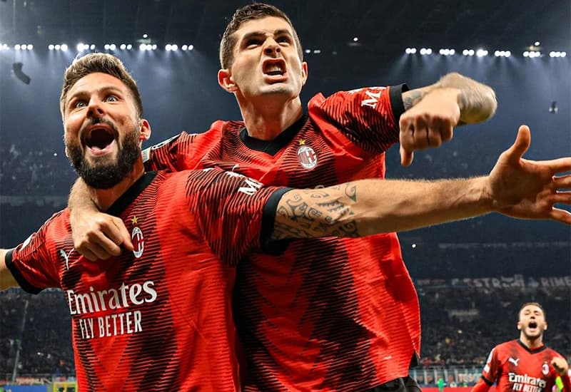 Olivier Giroud i Christian Pulisic