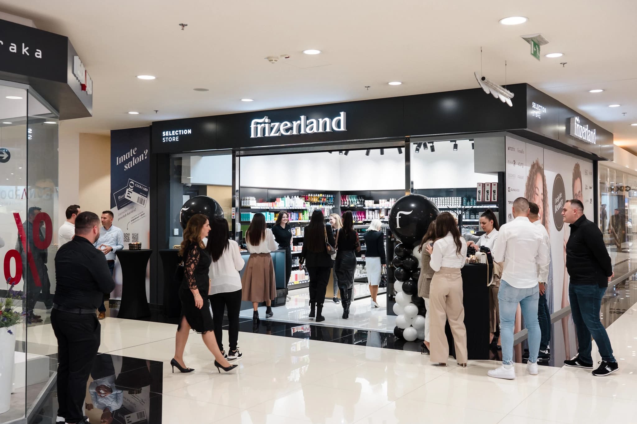 Frizerland Selection Store otvoren u Mepas Mall-u