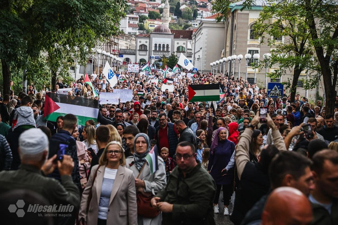Skup podrške palestinskom narodu u Mostaru