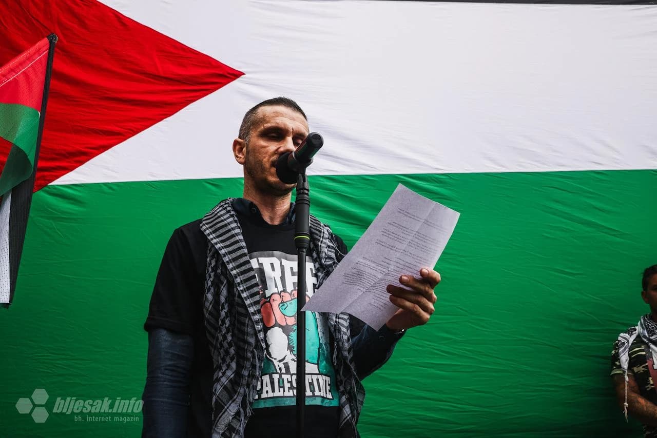 Skup podrške palestinskom narodu u Mostaru