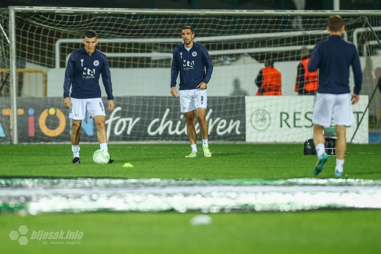 Dobra atmosfera među Plemićima na zagrijavanju pred Legiju