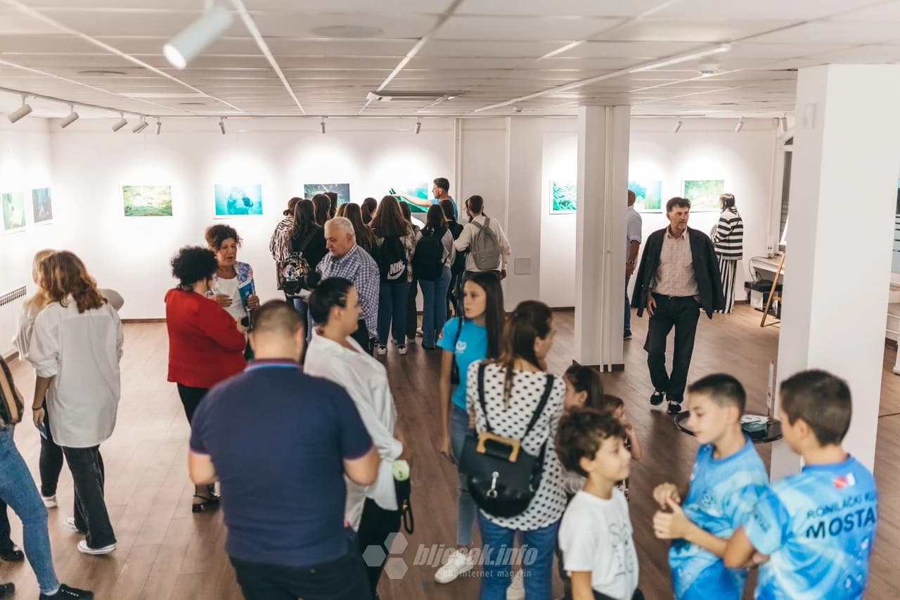 Izložene fotografije podvodnog svijeta Neretve