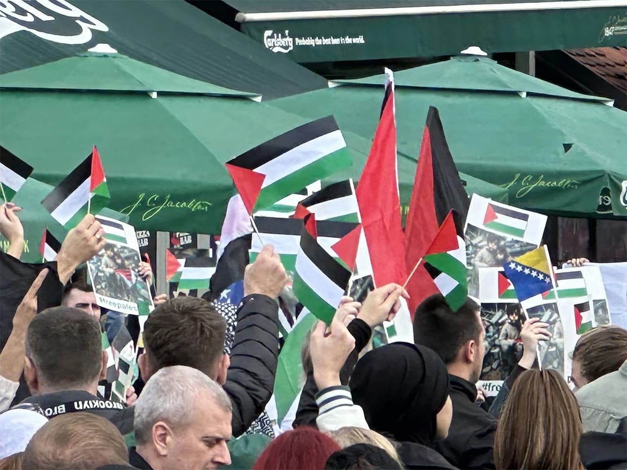 U Tuzli održan skup podrške narodu Palestine