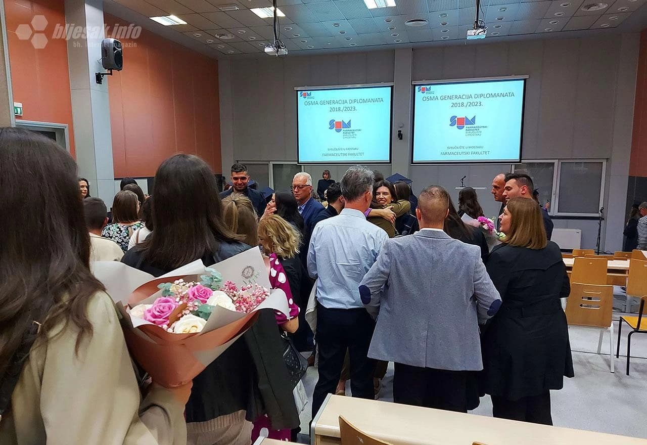 Promocija diplomanata Farmaceutskog fakulteta u Mostaru