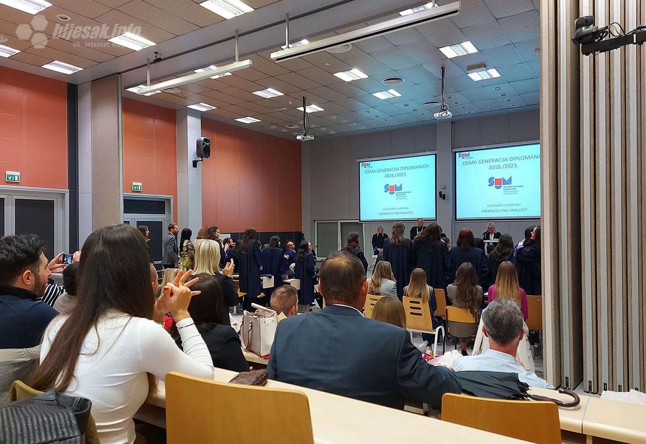 Promocija diplomanata Farmaceutskog fakulteta u Mostaru