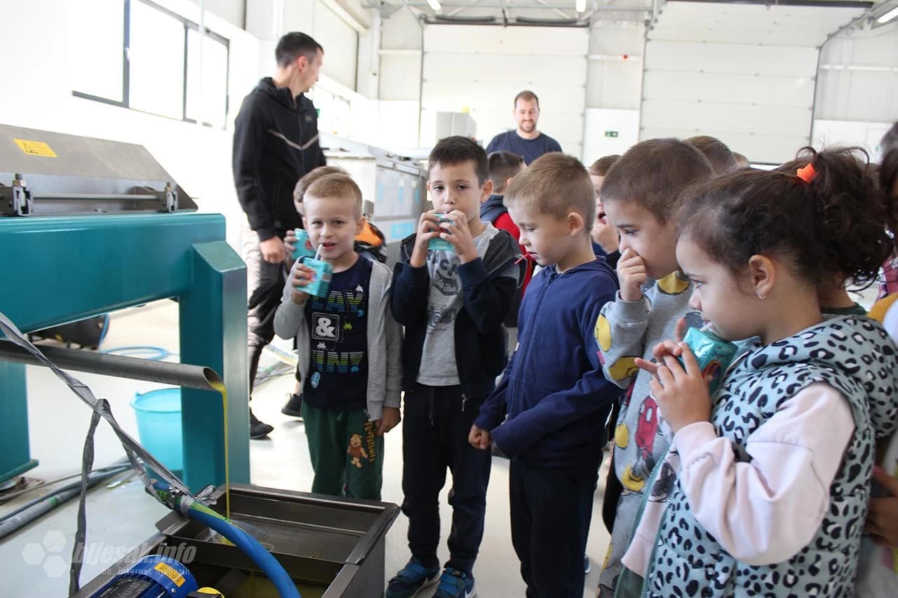 Neumski vrtićani proizveli vlastito ulje