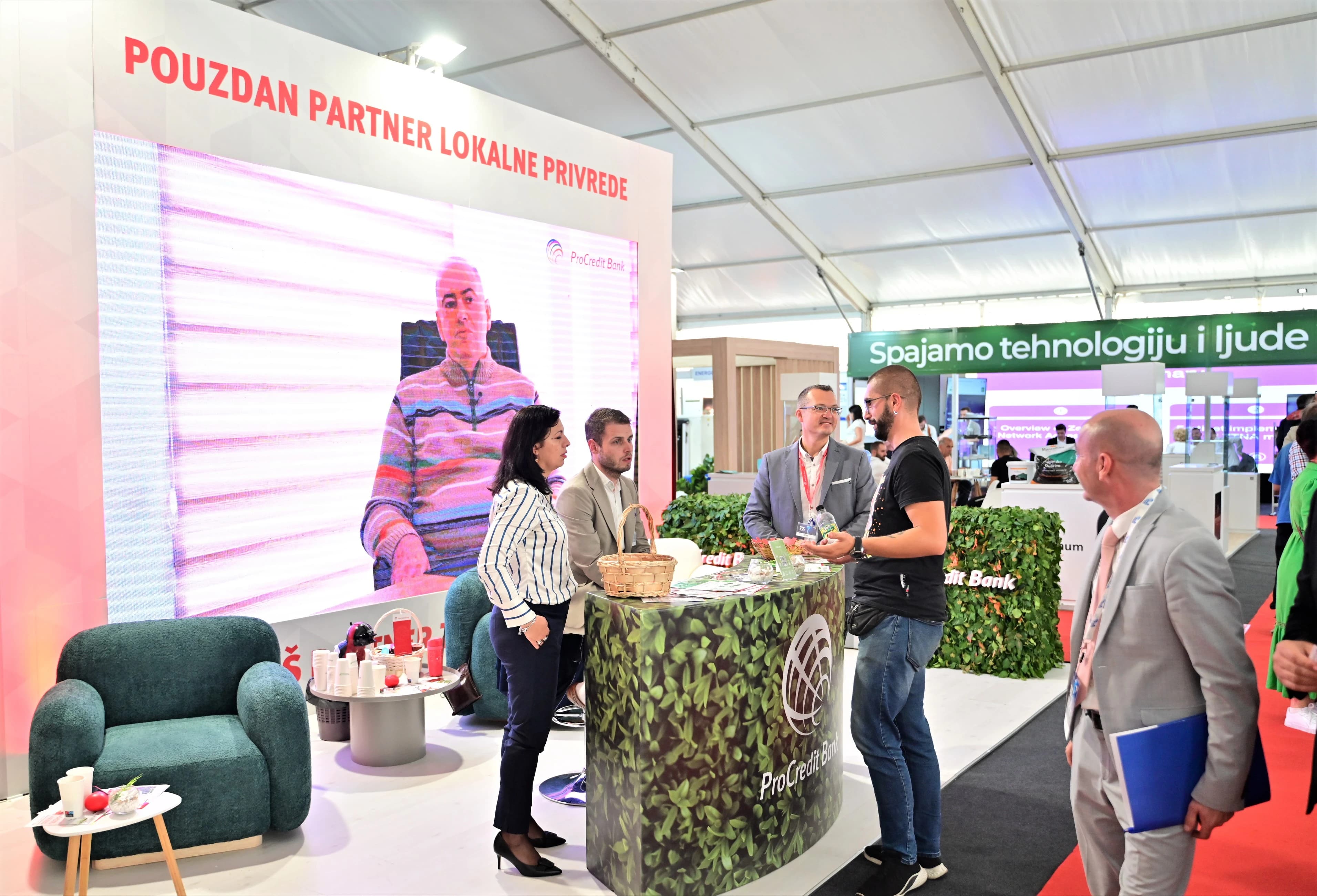 ProCredit Bank je sudjelovala na 17. Međunarodnom sajmu privrede u Tešnju