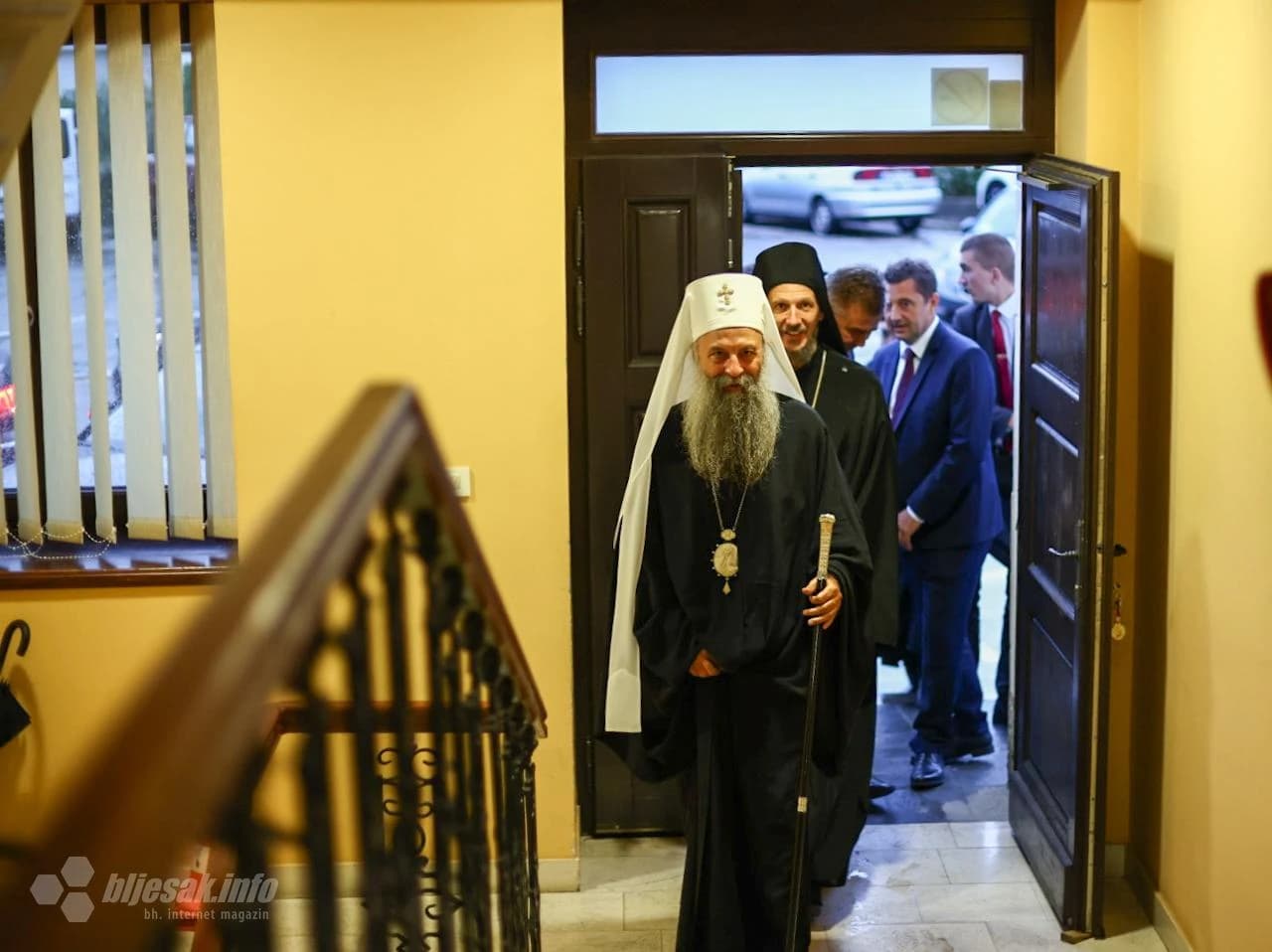 Kordić i Marić ugostili srpskog patrijarha Porfirija