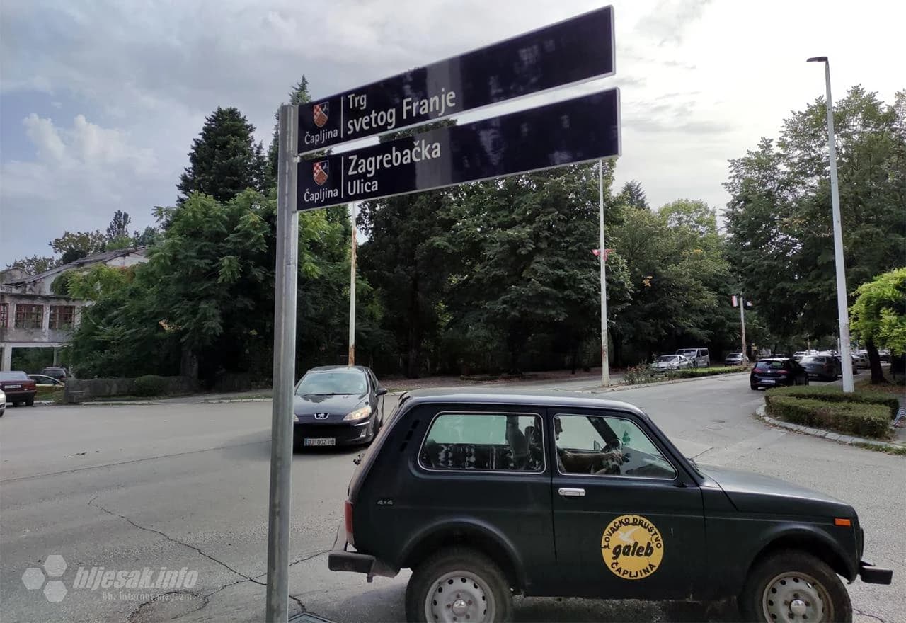 U Čapljini postavljene nove ploče s nazivima ulica i trgova