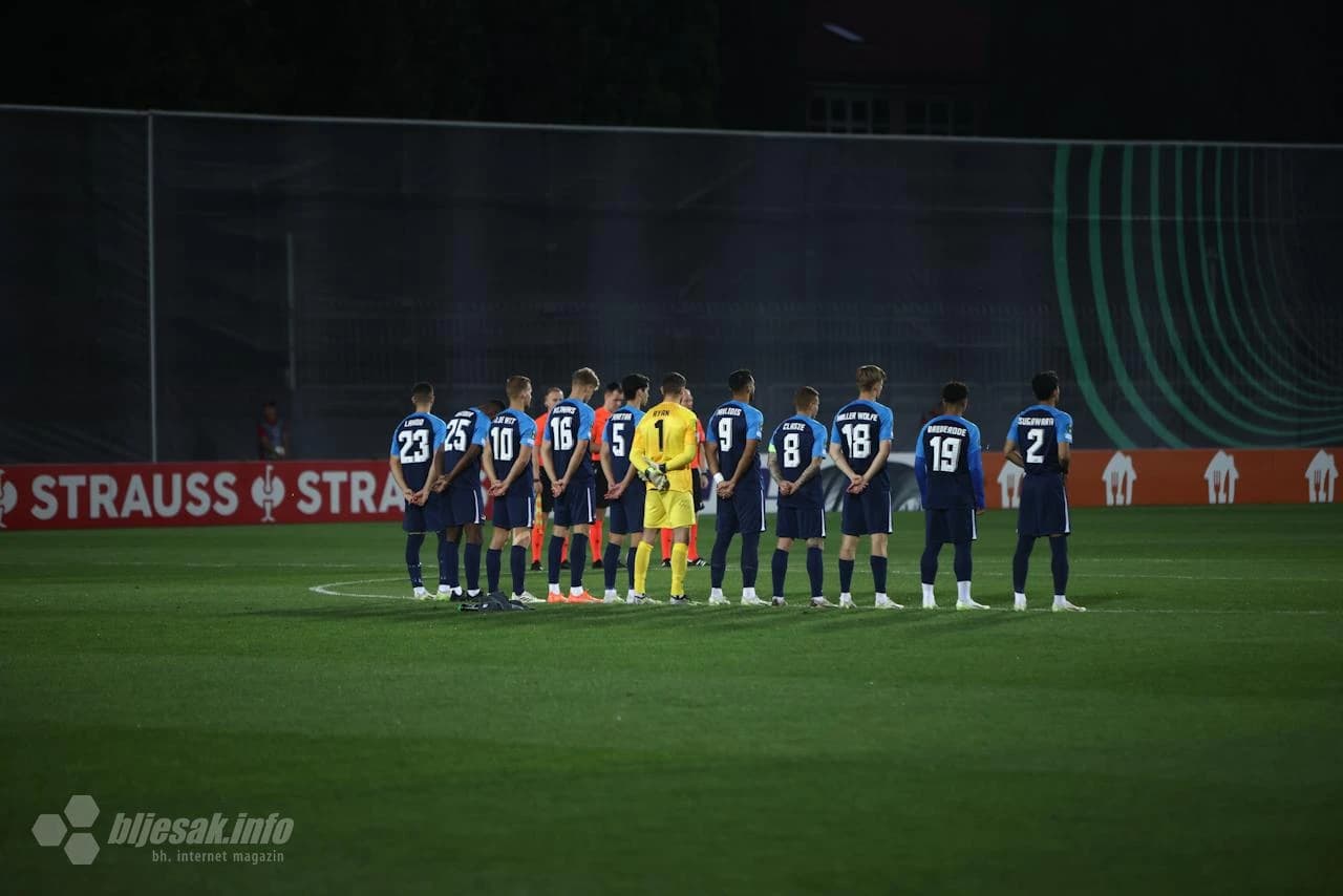 Utakmica HŠK Zrinjski i AZ Alkmaara započela je minutom šutnje za Libiju i Maroko.