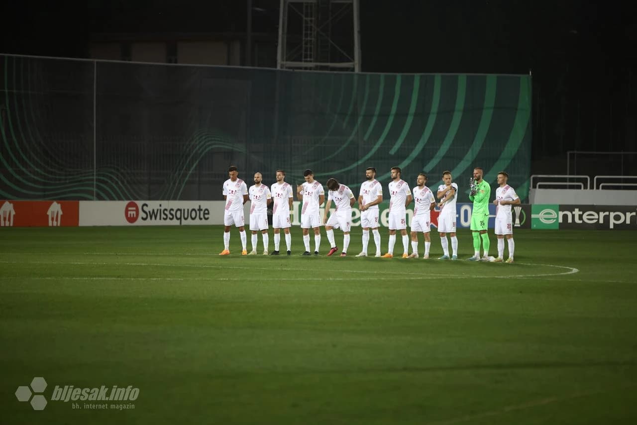 Utakmica HŠK Zrinjski i AZ Alkmaara započela je minutom šutnje za Libiju i Maroko.