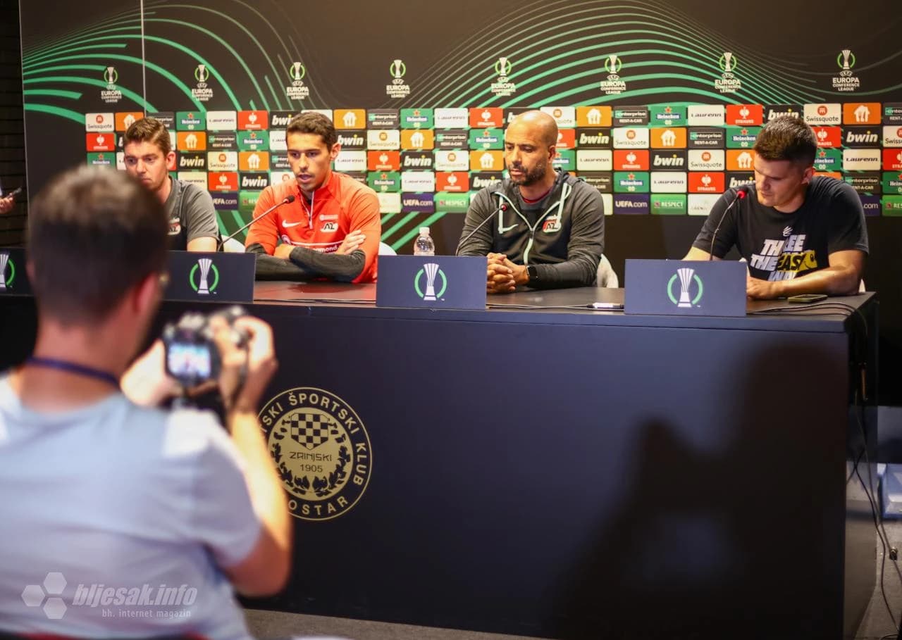 Konferencija za novinare AZ Alkmaara