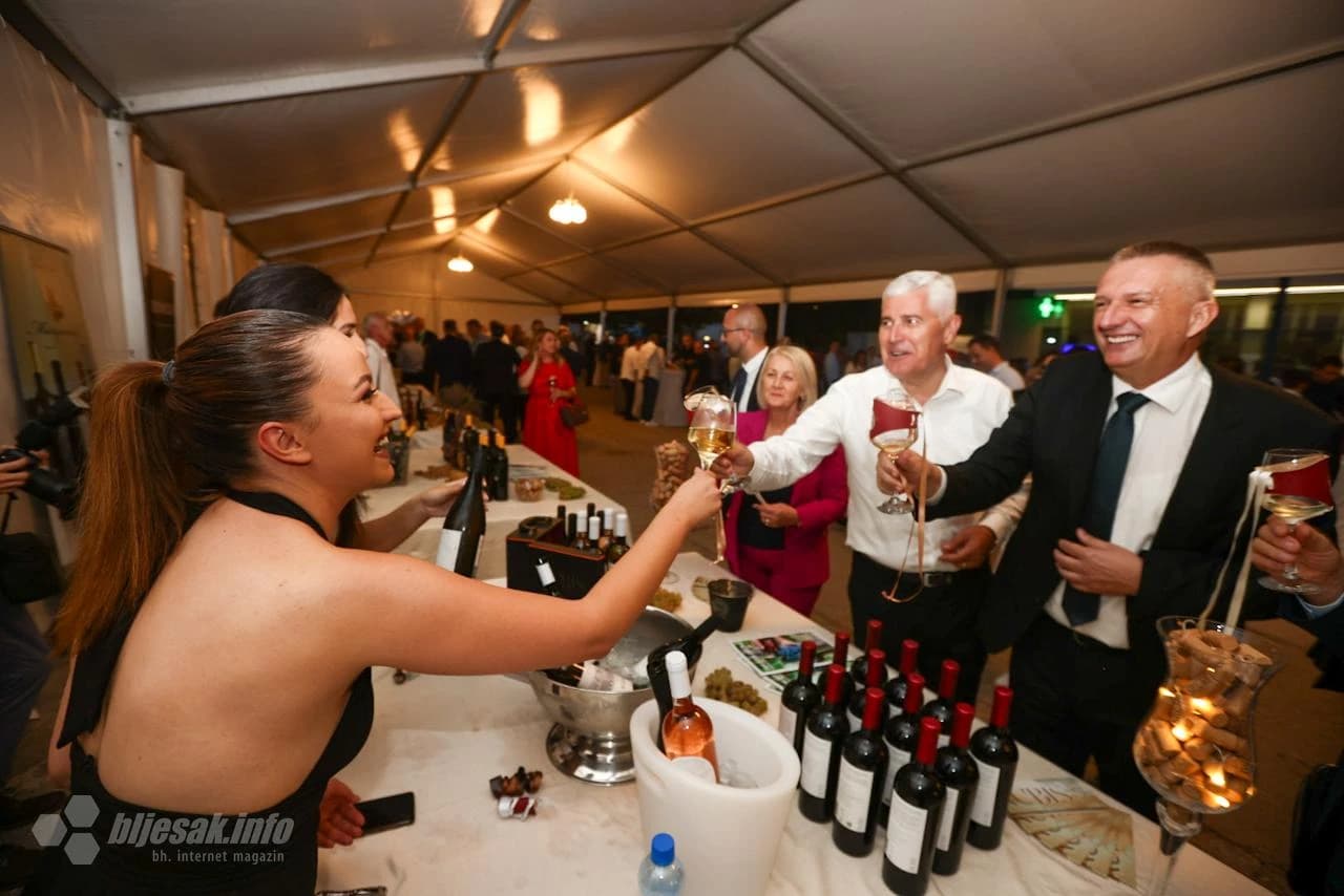 Krišto i Čović uživaju u dobrom vinu