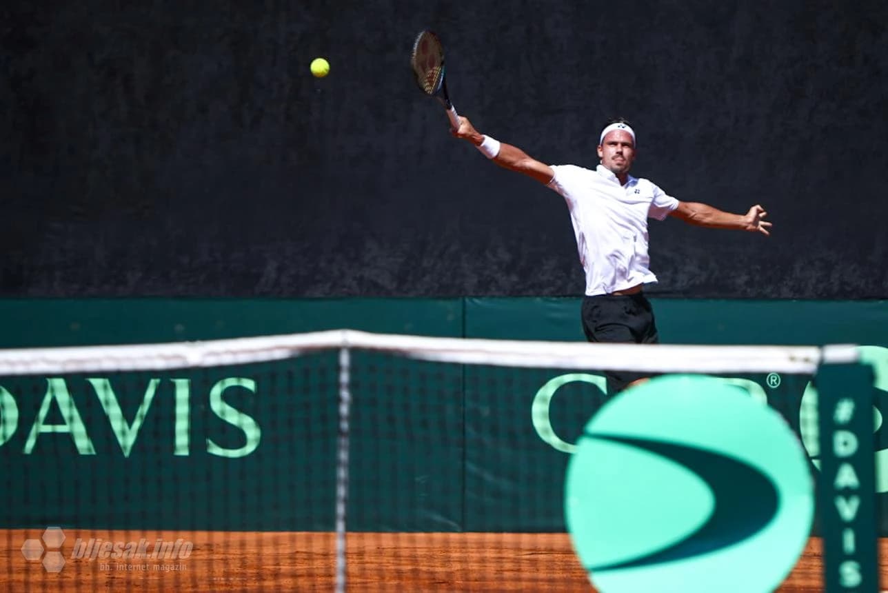 Započeli susreti Davis cup turnira u Mostaru
