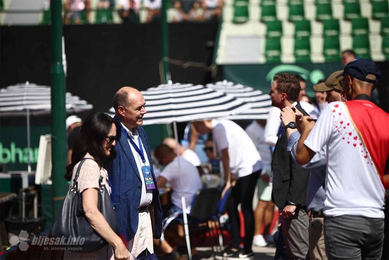 Schmidt stigao u Mostar pratiti Davis cup mečeve