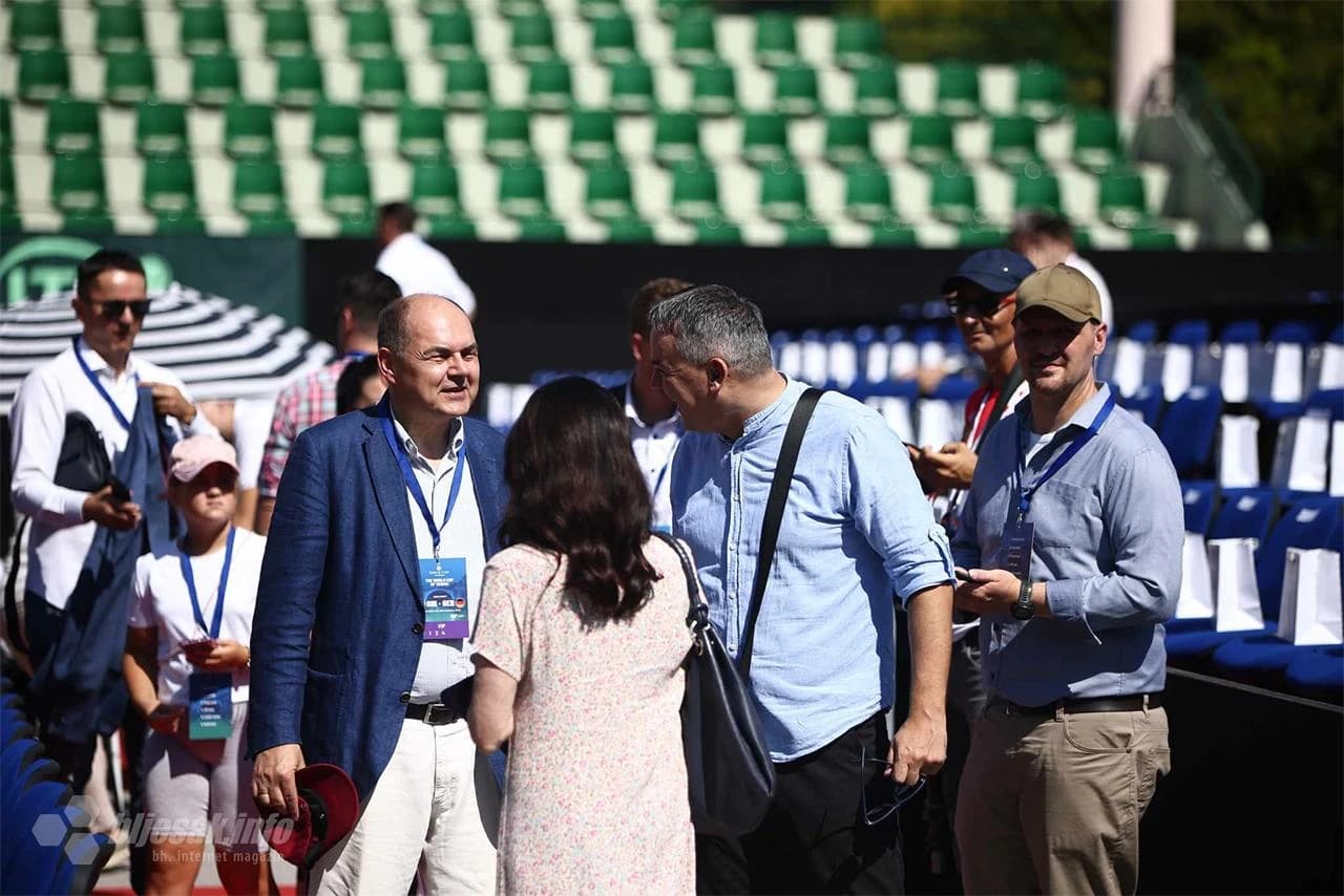 Schmidt stigao u Mostar pratiti Davis cup mečeve