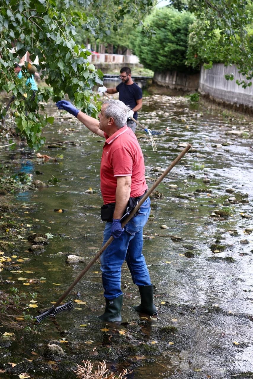 Akcija čišćenja rijeke Radobolje u Mostaru 