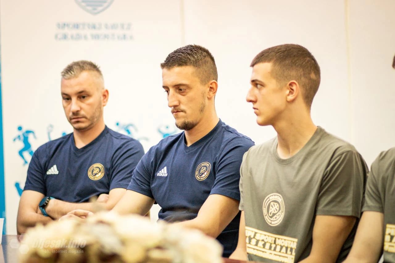 Tiskovna konferencija KK Pepi Sport u prostorijama Sportskog saveza Grada Mostara