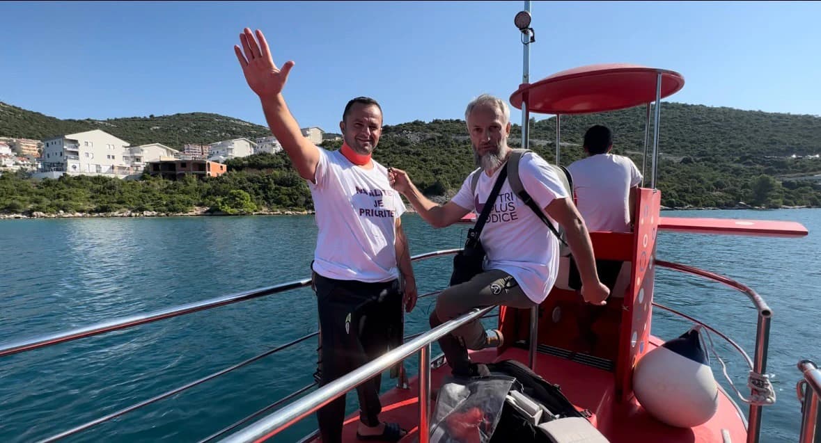 Prvi put u povijesti preplivan Neumski zaljev