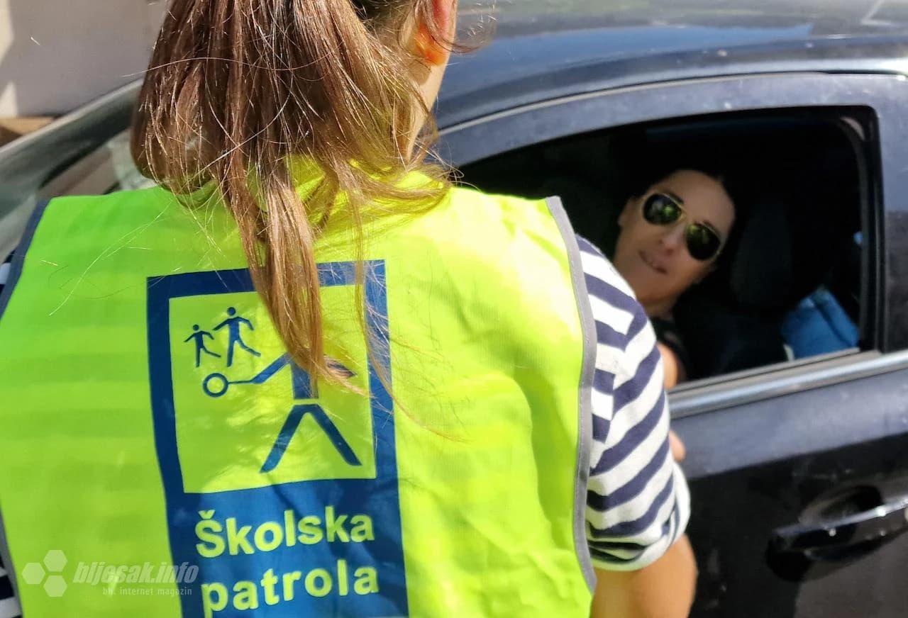 Školska patrola na ulicama Mostara