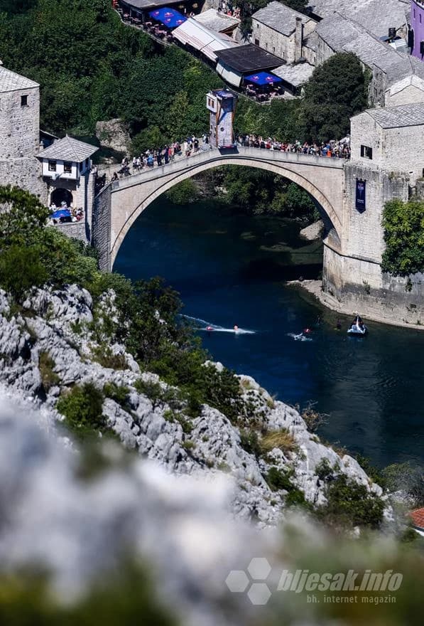 Red Bull Cliff Diving u Mostaru, druga serija skokova
