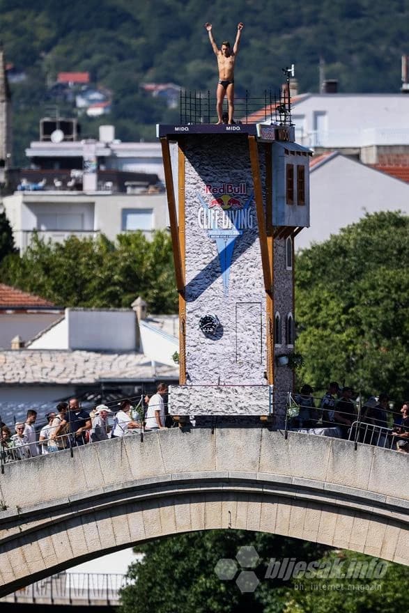 Red Bull Cliff Diving u Mostaru, druga serija skokova
