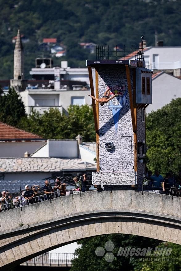 Red Bull Cliff Diving u Mostaru, druga serija skokova