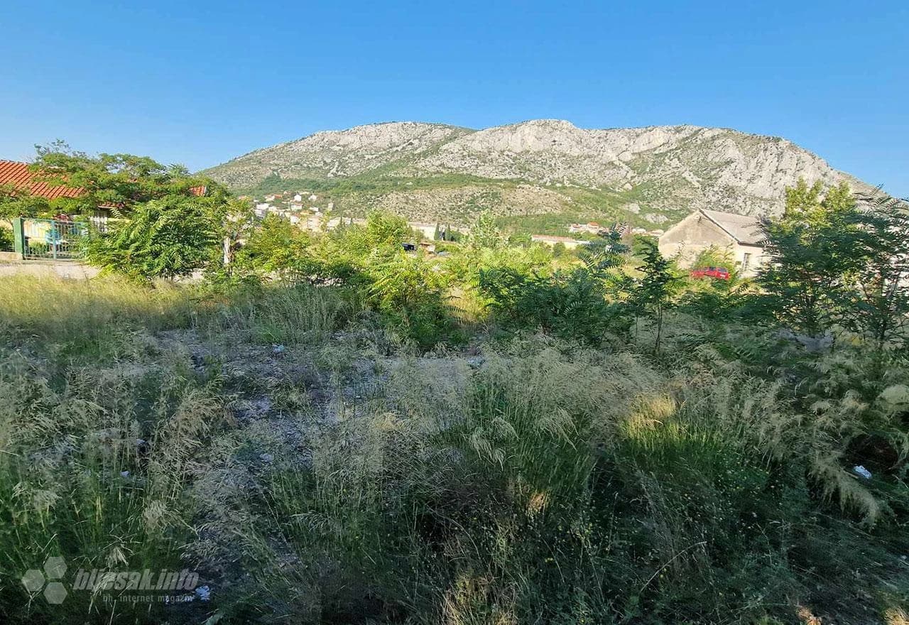 Lokacija budućeg bazena u Mostaru