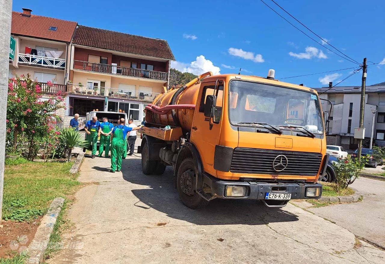 Problem s fekalijama u Jablanici