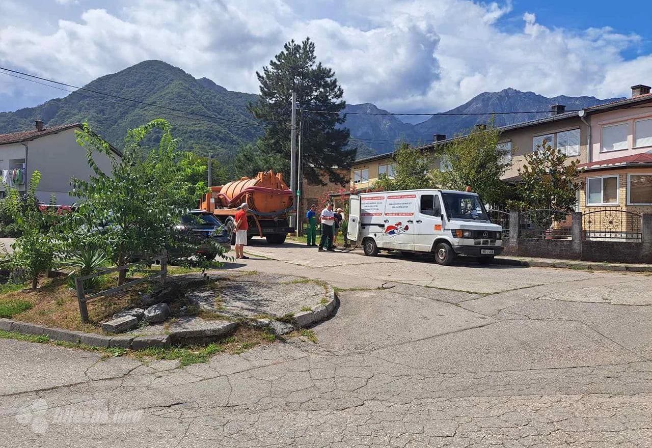 Problem s fekalijama u Jablanici