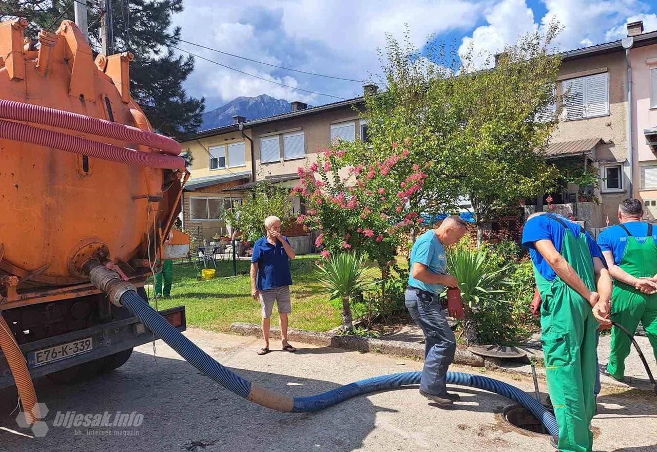Problem s fekalijama u Jablanici