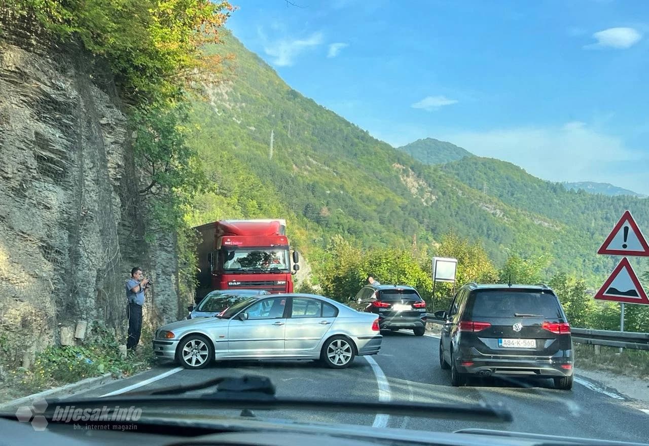 Prometna nesreća u Jablanici
