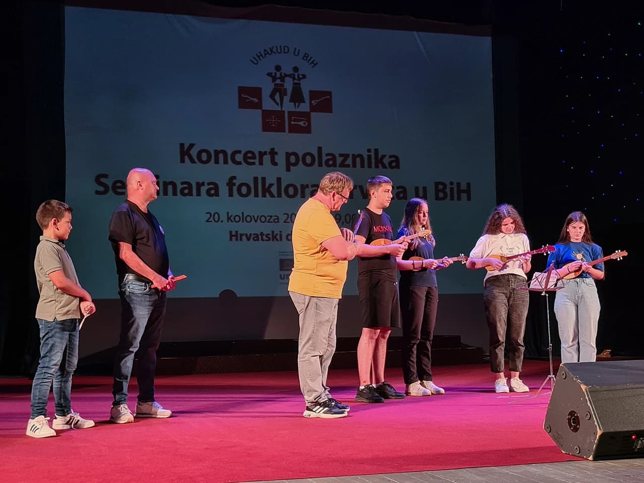 Svečanim koncertom završio deveti Seminar folklora Hrvata u BiH
