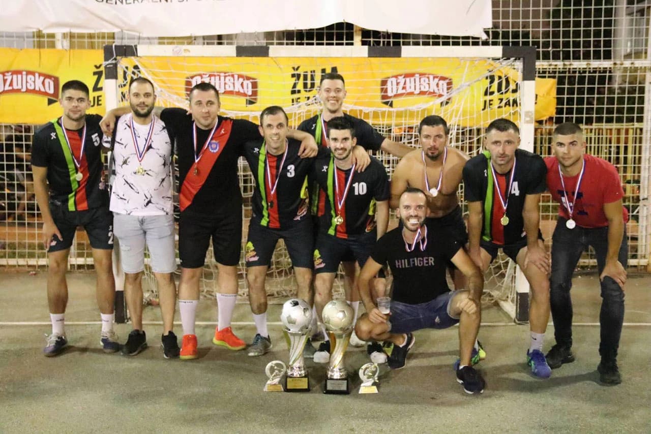 Slavlje Ilićana nakon utakmice