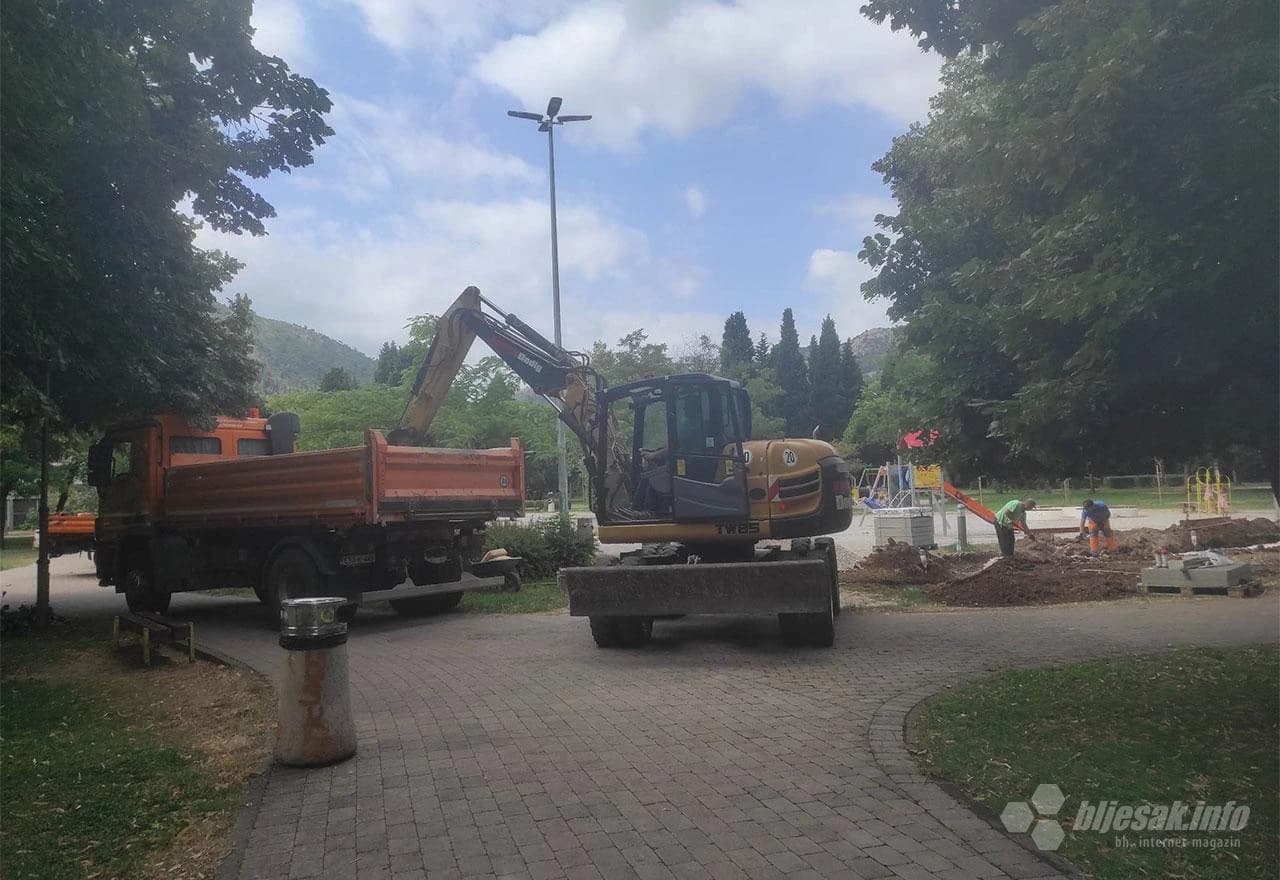 Radno u parku Zrinjevac