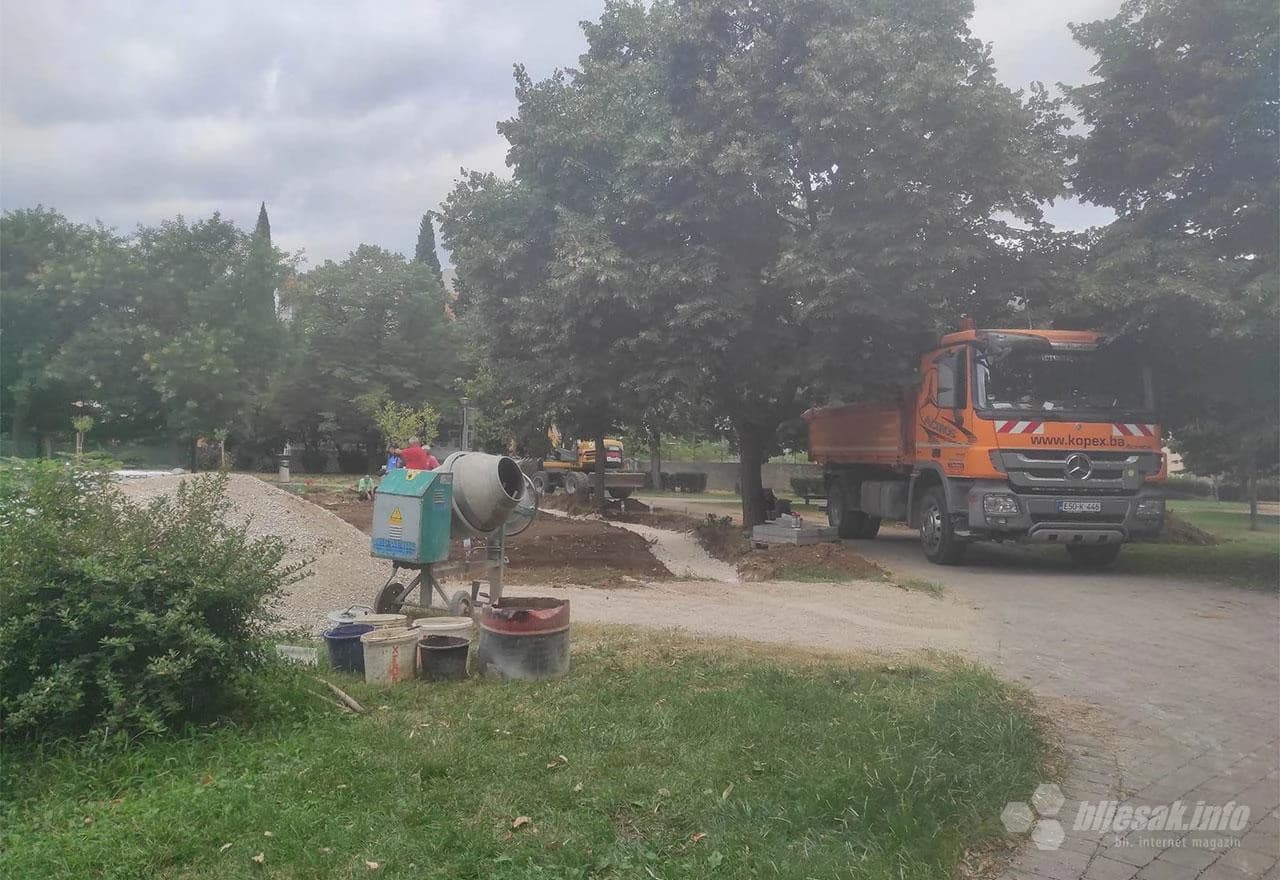 Radno u parku Zrinjevac