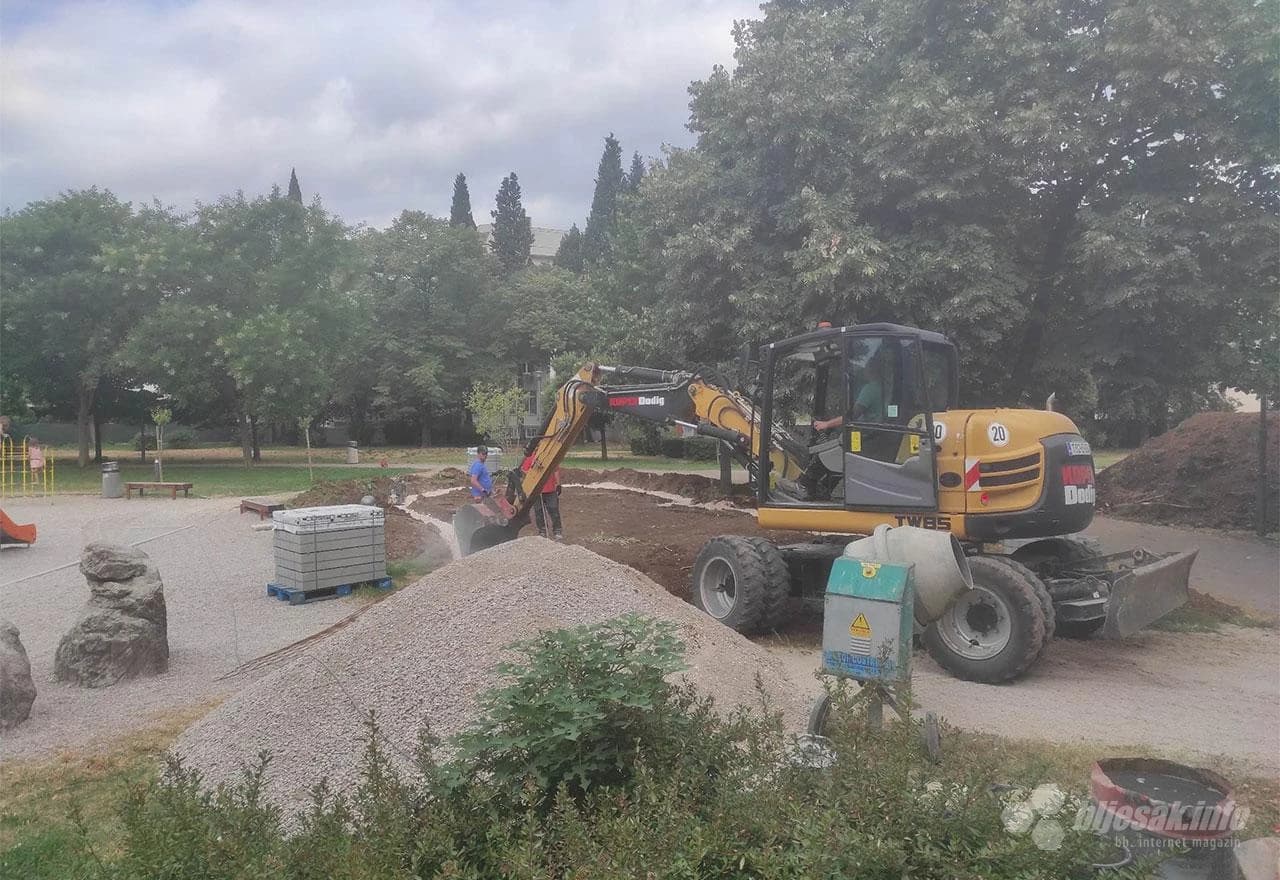 Radno u parku Zrinjevac