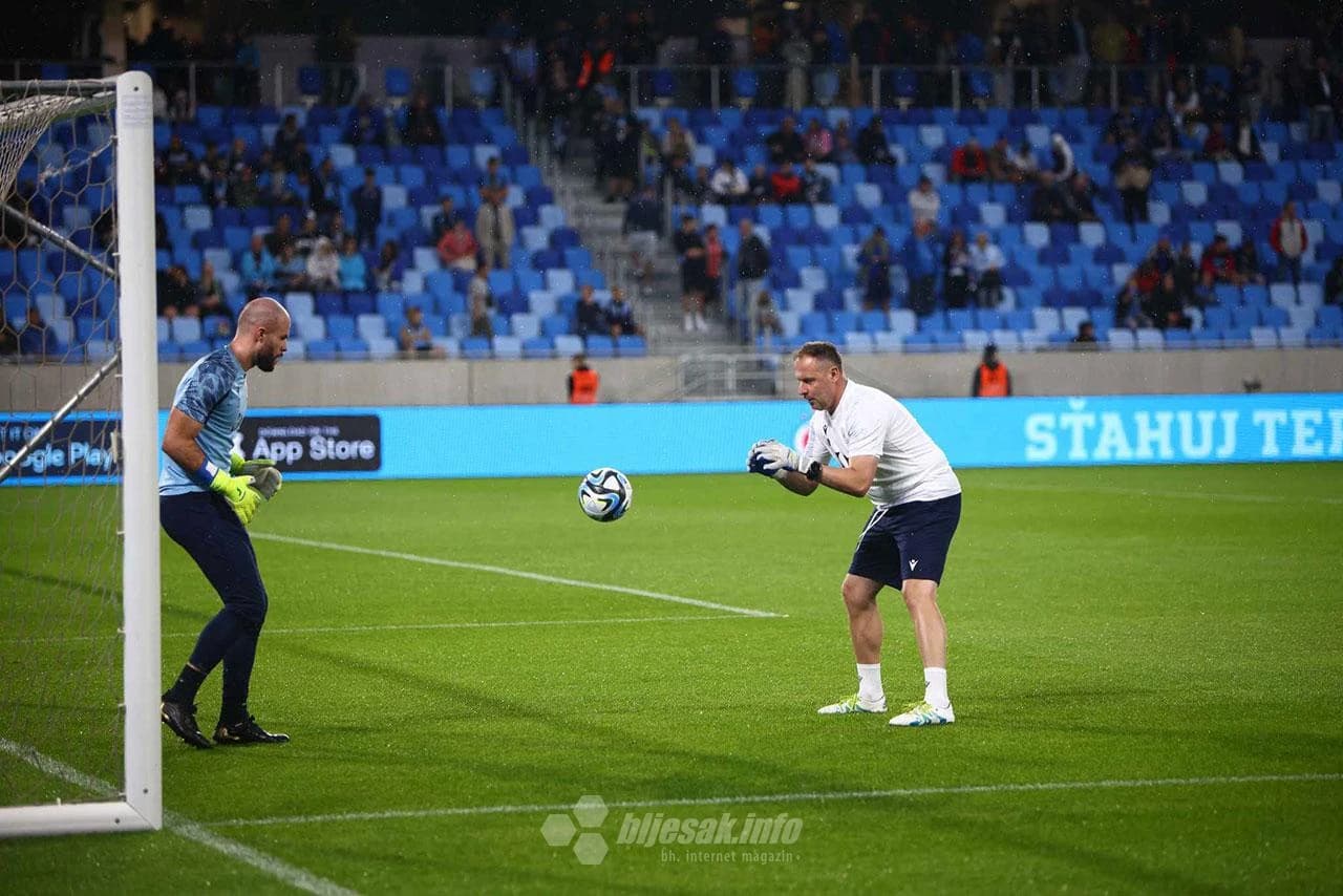 Zrinjski na zagrijavanju u Bratislavi