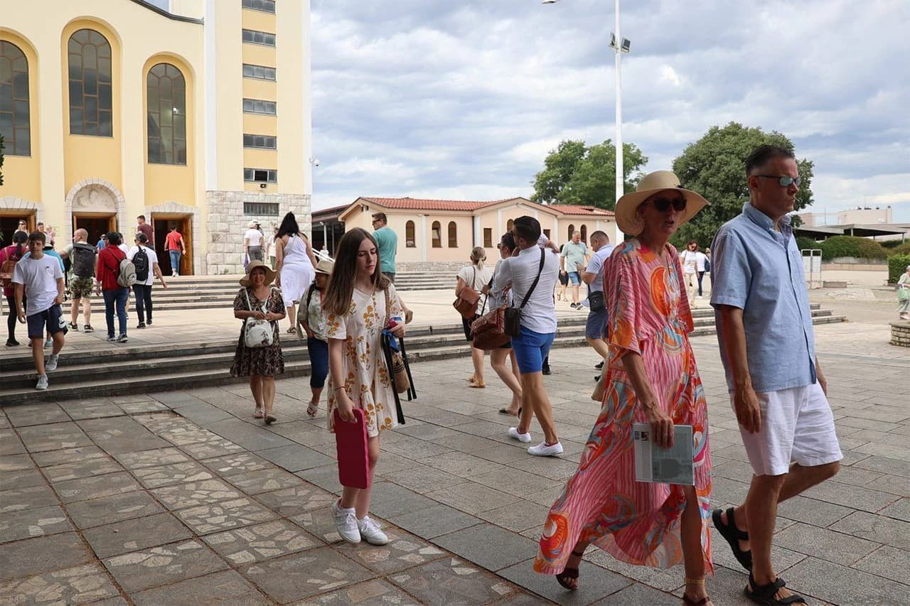 U Međugorju hodočasnici iz cijeloga svijeta