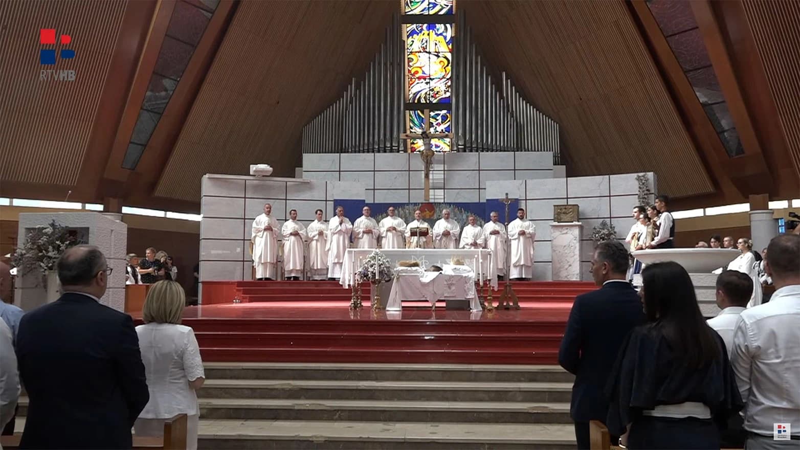 Sveta misa u mostarskoj katedrali 