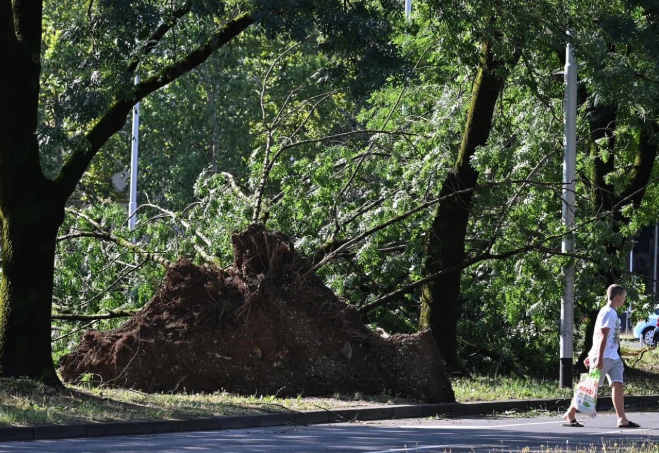 Jutro nakon oluje u Zagrebu