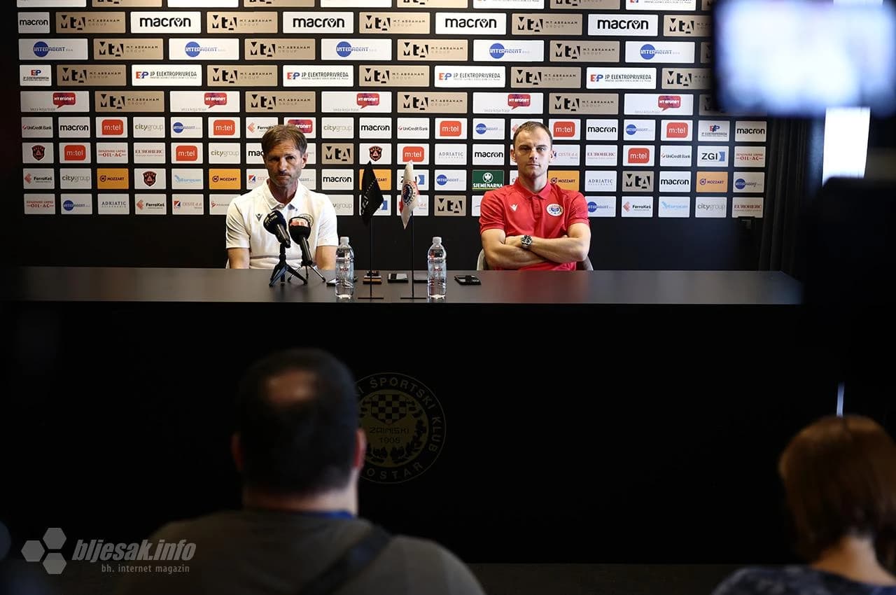 Konferencija za medije HŠK Zrinjski uoči utakmice s Urartuom