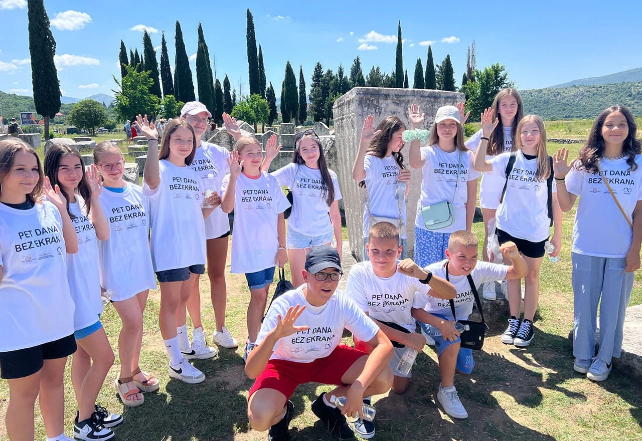 Kamp pod nazivom 5 dana bez ekrana održan u Stocu