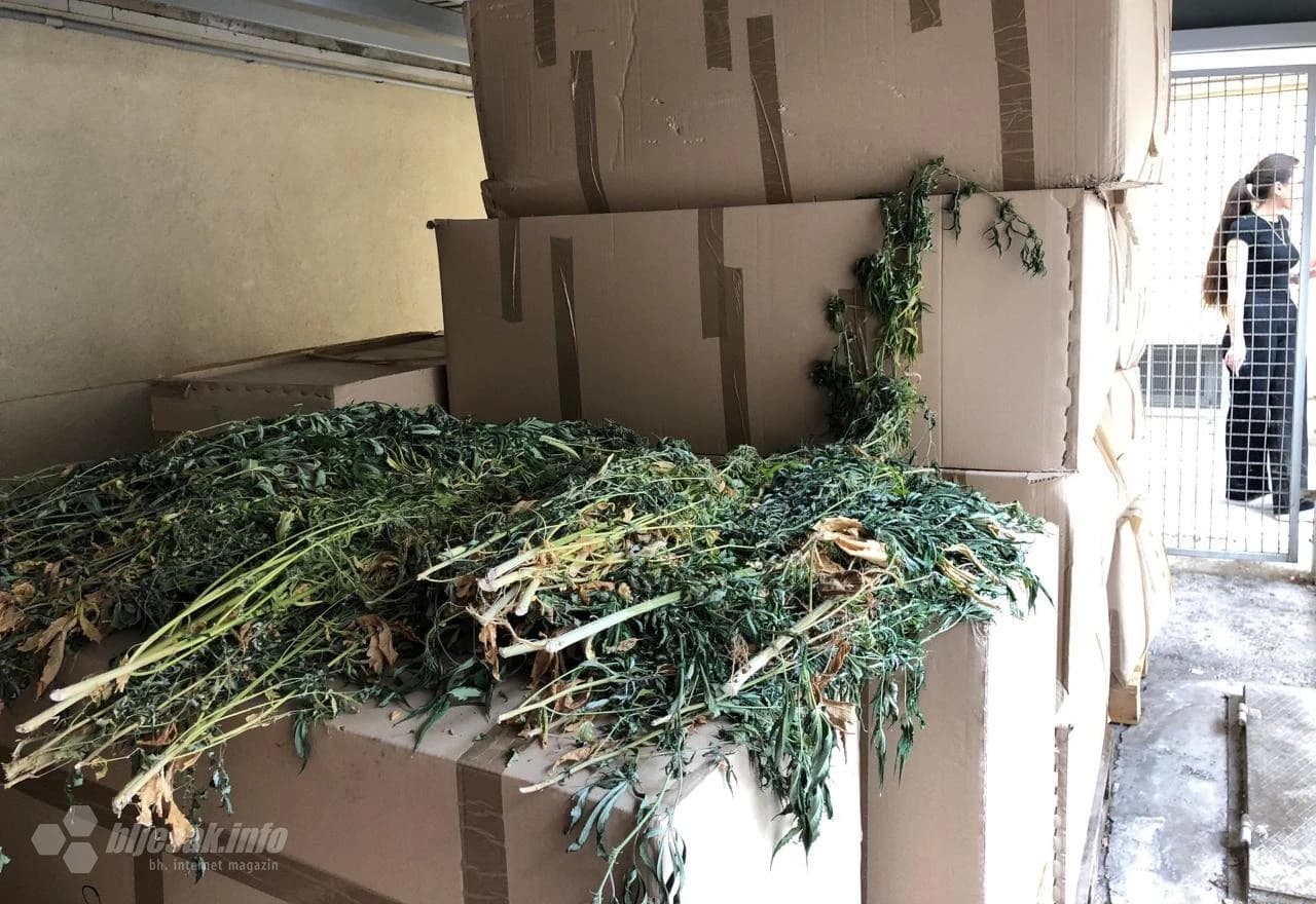 Droga iz Raštana u prostorijama MUP-a HNŽ