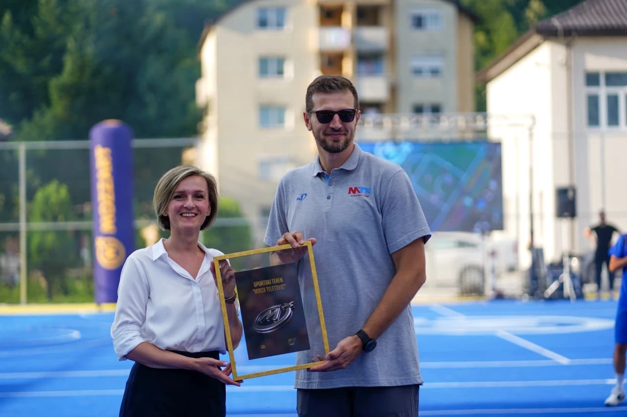 Spektakl u Jablanici: Mozzart i Mirza Teletović otvorili teren