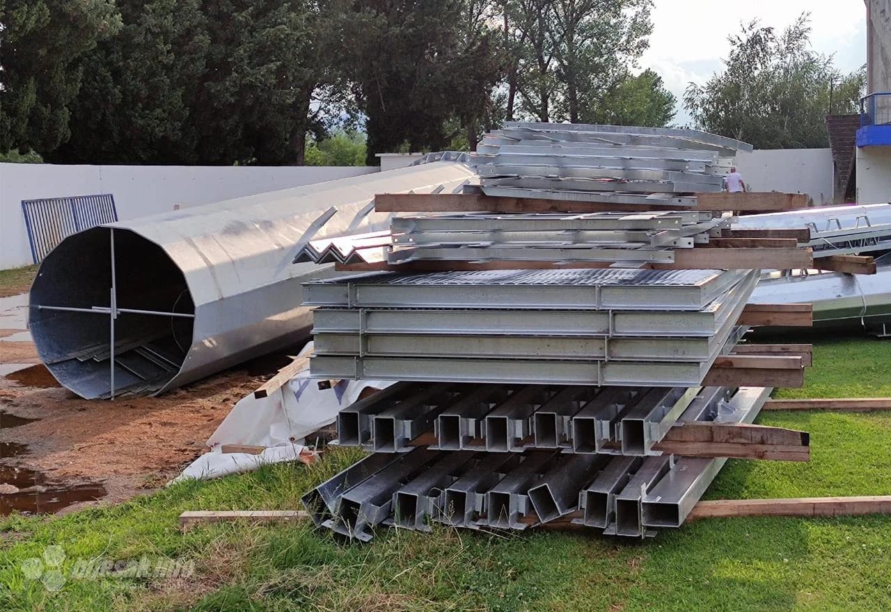 Na stadion GOŠK-a stigli reflektori